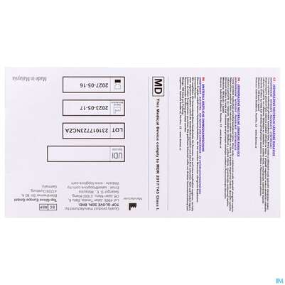 Untersuchungshandschuhe -dumax/nitril Puderfrei M 100st, A-Nr.: 5819265 - 03
