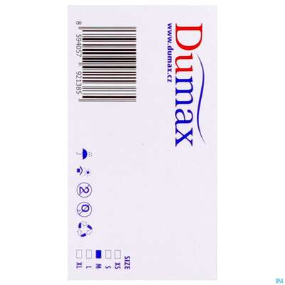 Untersuchungshandschuhe -dumax/nitril Puderfrei M 100st, A-Nr.: 5819265 - 07