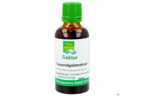 Tausendgueldenkraut Tinktur Phytopharma 50ml, A-Nr.: 4583820 - 01