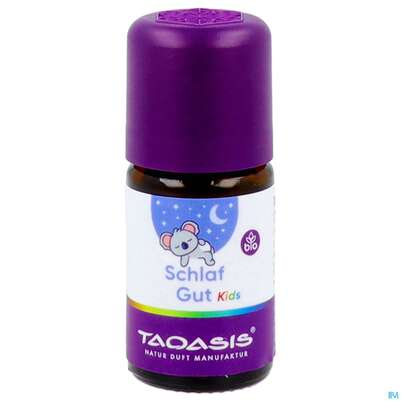 Sie sehen eine Packung Taoasis Schlaf Gut Kids Duftkomposition Bio 5ml, Produktbild: 01 Taoasis Schlaf Gut Kids Duftkomposition Bio 5ml, A-Nr.: 5908626 - 01