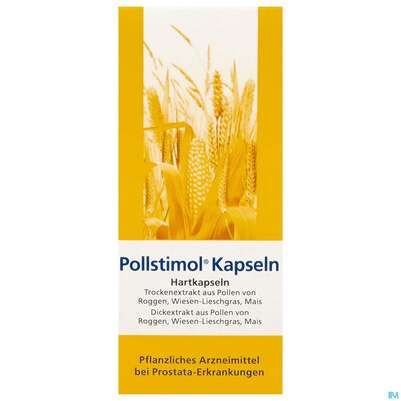 Sie sehen eine Packung Pollstimol Kapseln 30st, Produktbild: 01 Pollstimol Kapseln 30st, A-Nr.: 5520974 - 01