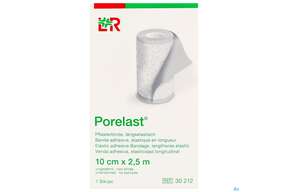 Pflasterbinden Porelast Laengselast.ungedehnt 2,5mx 10cm 1st, A-Nr.: 5026429 - 01