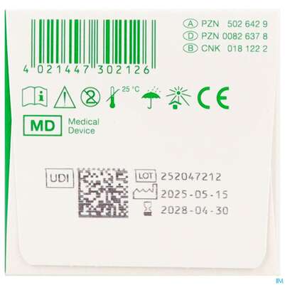 Pflasterbinden Porelast Laengselast.ungedehnt 2,5mx 10cm 1st, A-Nr.: 5026429 - 05