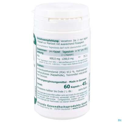 Pea Kapseln 600mg 60st, A-Nr.: 5761548 - 04