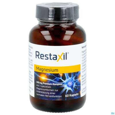 Magnesium Kapseln Restaxil 60st, A-Nr.: 5934807 - 02