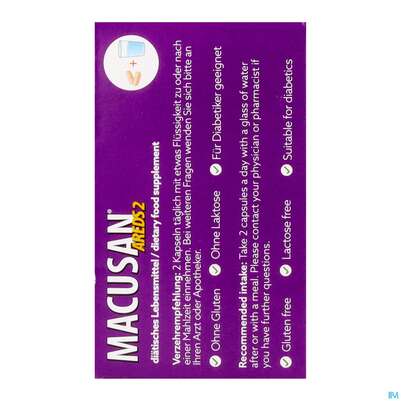 Macusan Kapseln Areds2 180st, A-Nr.: 5916637 - 08