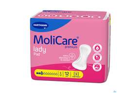 Inkontinenz Molicare Premium/lady Pad Tropfen 3 P12 12st, A-Nr.: 5934003 - 01