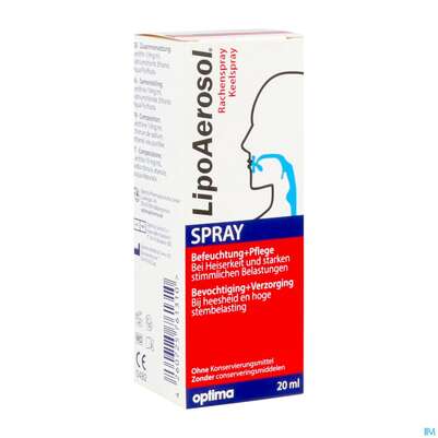 Inhalatoren U.zubehoer Lipoaerosol Spray 20ml, A-Nr.: 5838618 - 02