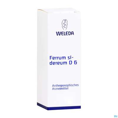 Ferrum Sidereum -weleda Trituration D 6 20g, A-Nr.: 0651335 - 04