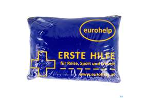 Erste Hilfe Eurohelp Mobiles Reiseset/sport Gr.185x130mm Blau +inha 1st, A-Nr.: 3840947 - 01