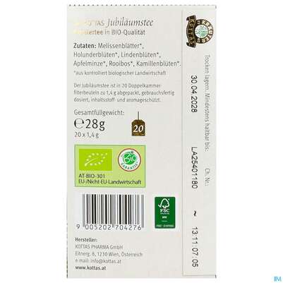 Dr.Kottas Tee Jubilaeumstee 20st, A-Nr.: 5940280 - 03