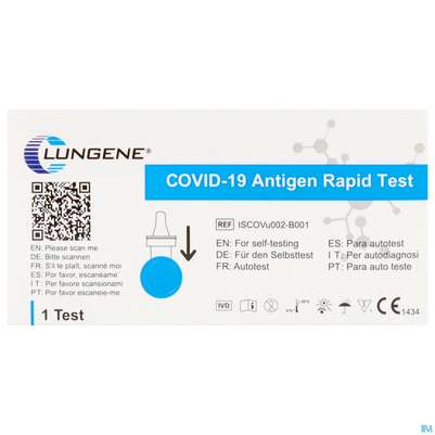 Diagnostika U.zubehoer Clungene Covid19 Selbsttest 1st, A-Nr.: 5911226 - 01