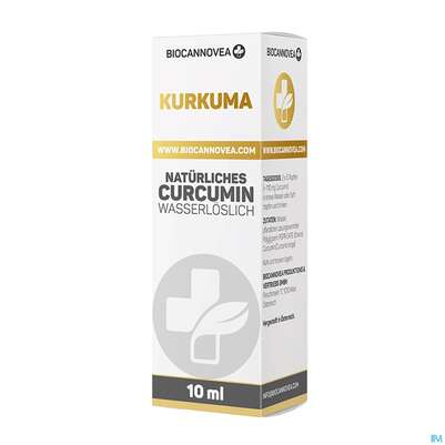 Curcumin Wasserloeslich Rein Pflanzlich Biocannovea 10ml, A-Nr.: 5419749 - 01