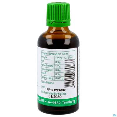 Artischocke Tinktur Phytopharma 50ml, A-Nr.: 3107425 - 02