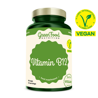 GreenFood Nutrition Vitamin B12 90 Kapseln, A-Nr.: 6004246 - 01