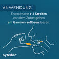 Sie sehen eine Packung nytedoc® SNORE-X® Gaumen-Streifen, Produktbild: 04 nytedoc® SNORE-X® Gaumen-Streifen, A-Nr.: 5928043 - 04