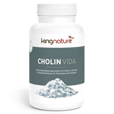 KINGNATURE Cholin Vida Kaps 120 mg Ds 90 Stk, A-Nr.: 6010979 - 01