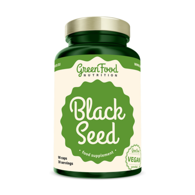 GreenFood Nutrition Black Seed – Schwarzkümmel 90 Kapseln, A-Nr.: 5634643 - 01