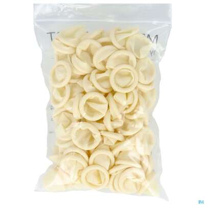 Sie sehen eine Packung Fingerlinge Eurohelp Latex Kondom Gerollt Gr 3 100st, Produktbild: 02 Fingerlinge Eurohelp Latex Kondom Gerollt Gr 3 100st, A-Nr.: 2370244 - 02