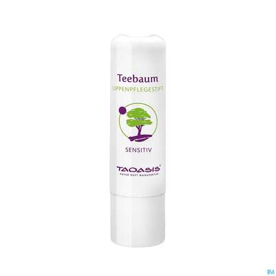 Sie sehen eine Packung Taoasis Teebaum Lippenpflegestift, Produktbild: 04 Taoasis Teebaum Lippenpflegestift, A-Nr.: 3166072 - 04
