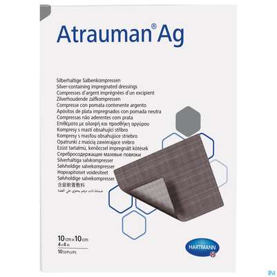 Wundauflagen Atrauman/ag 10x 10cm 10st, A-Nr.: 2991845 - 02