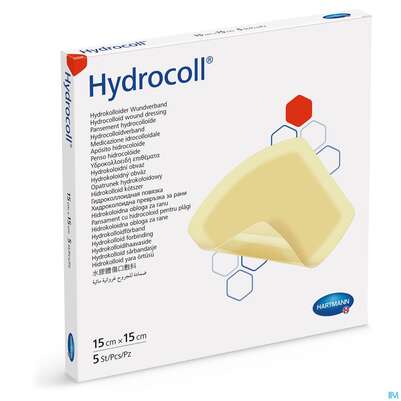Wundverband Hydrocoll 15x 15cm 5st, A-Nr.: 1526247 - 02