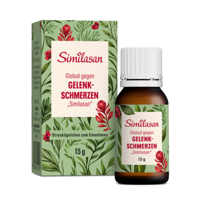 Sie sehen eine Packung Globuli gegen Gelenkschmerzen „Similasan“, Produktbild: 01 Globuli gegen Gelenkschmerzen „Similasan“, A-Nr.: 2425519 - 01