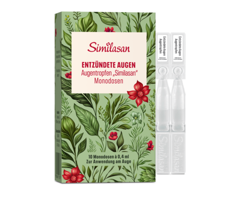 Entzündete Augen Augentropfen „Similasan“ Monodosen, A-Nr.: 4217883 - 01