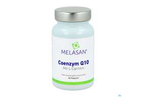 Q-10 Coenzym Kapseln Melasan 60st, A-Nr.: 2690003 - 01