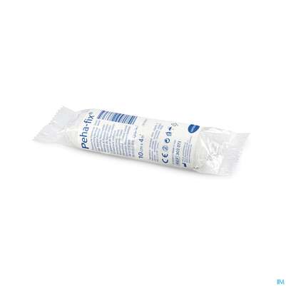 Sie sehen eine Packung Elastische Binden Peha-fix Fixierbinde 4mx 10cm 1st, Produktbild: 03 Elastische Binden Peha-fix Fixierbinde 4mx 10cm 1st, A-Nr.: 4902828 - 03
