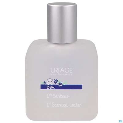 Sie sehen eine Packung Uriage Baby Duftendes Wasser 50ml, Produktbild: 12 Uriage Baby Duftendes Wasser 50ml, A-Nr.: 5617544 - 12