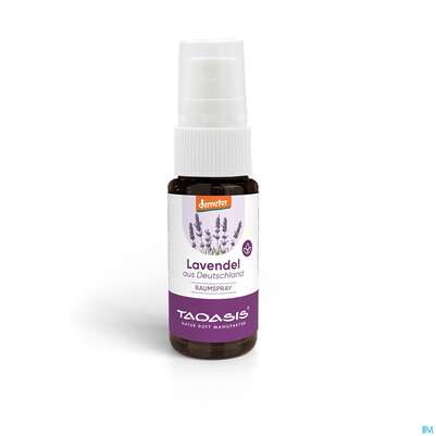 Sie sehen eine Packung Taoasis Raumspray Lavendel Mini Demeter 10ml, Produktbild: 01 Taoasis Raumspray Lavendel Mini Demeter 10ml, A-Nr.: 5998322 - 01