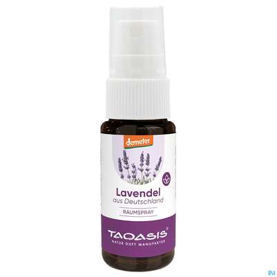 Sie sehen eine Packung Taoasis Raumspray Lavendel Mini Demeter 10ml, Produktbild: 02 Taoasis Raumspray Lavendel Mini Demeter 10ml, A-Nr.: 5998322 - 02