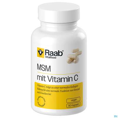 Msm Kapseln +vitamin C Raab 90st, A-Nr.: 5870740 - 02
