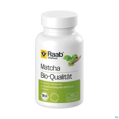 Matcha Kapseln Bio Raab 60st, A-Nr.: 5871515 - 02