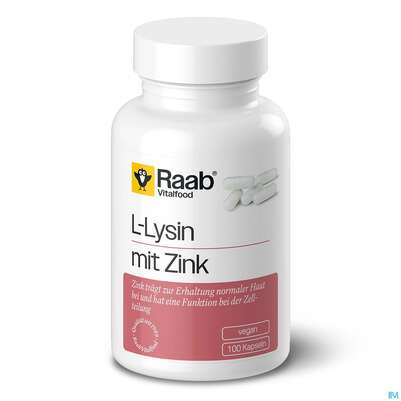 L-lysin Kapseln Raab 100st, A-Nr.: 5870823 - 01