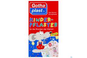 Kinderpflaster Gothaplast Mini Maus 20st, A-Nr.: 3425987 - 01
