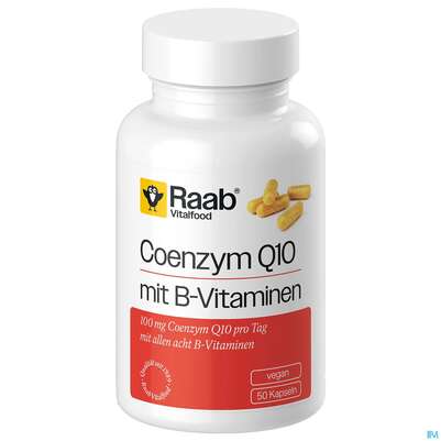 Coenzym Q10 Kapseln Raab 50st, A-Nr.: 5871099 - 02