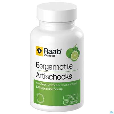 Bergamotte-artischocke Kapseln Raab 100st, A-Nr.: 5870527 - 02