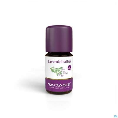Sie sehen eine Packung Aetherische Oele Taoasis Bio Lavendelsalbei 5ml, Produktbild: 01 Aetherische Oele Taoasis Bio Lavendelsalbei 5ml, A-Nr.: 5384488 - 01