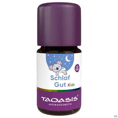 Sie sehen eine Packung Taoasis Schlaf Gut Kids Duftkomposition Bio 5ml, Produktbild: 02 Taoasis Schlaf Gut Kids Duftkomposition Bio 5ml, A-Nr.: 5908626 - 02