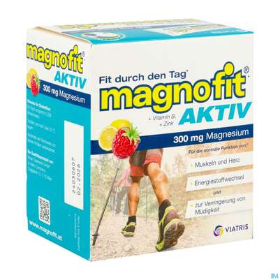 Magnofit Aktiv 300mg Stick 30st, A-Nr.: 5833495 - 02