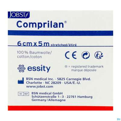 Elastische Binden Comprilan Textilelast.kurzzugbinde 5mx 6cm Nr 0102600 1st, A-Nr.: 1402924 - 06