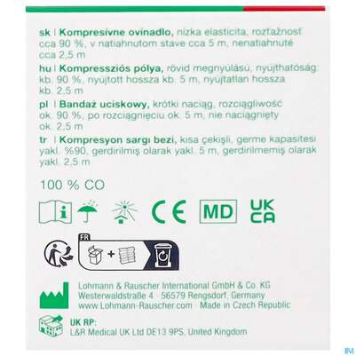 Elastische Binden Rosidal Hautfarben Kraeftig 5mx 6cm 1st, A-Nr.: 0472213 - 06