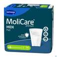 Sie sehen eine Packung Inkontinenz Molicare Premium/men Pad Tropfen 2 14st, Produktbild: 03 Inkontinenz Molicare Premium/men Pad Tropfen 2 14st, A-Nr.: 4918723 - 03
