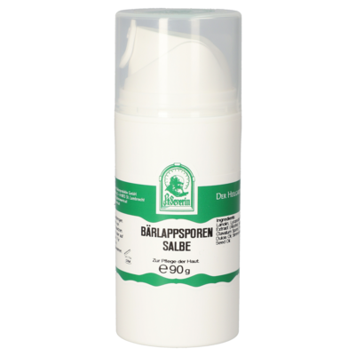 Sie sehen eine Packung BAERLAPPSPOREN SALBE 90 G, Produktbild: 01 BAERLAPPSPOREN SALBE 90 G, A-Nr.: 5613003 - 01