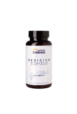 Good Day Sunshine – Hericium Vitalpilz Extrakt Kapseln – 90 Tage, A-Nr.: 5976183 - 01