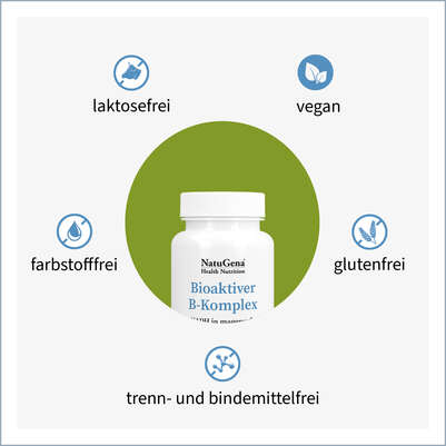 NatuGena Bioaktiver B-Komplex Kapseln, A-Nr.: 5989889 - 03