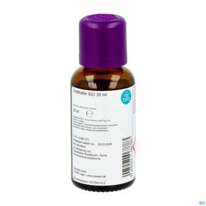 Aetherische Oele Taoasis Bio Zirbelkiefer 30ml, A-Nr.: 4158471 - 01