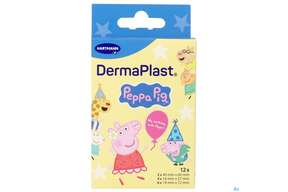 Dermaplast Peppa Pig 3 Groessen P12 12st, A-Nr.: 6006185 - 01